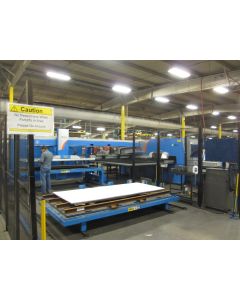 2014 Prima Power Shear Genius SG E6 punch shear combo cell 